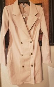 Pink blush colored coat